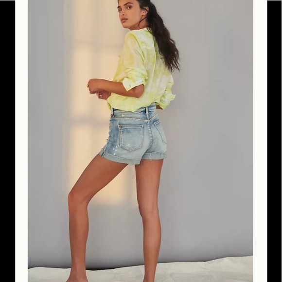 SALE NWT Anthropologie Pilcro Slim Denim Shorts size 29 - Picture 4 of 15
